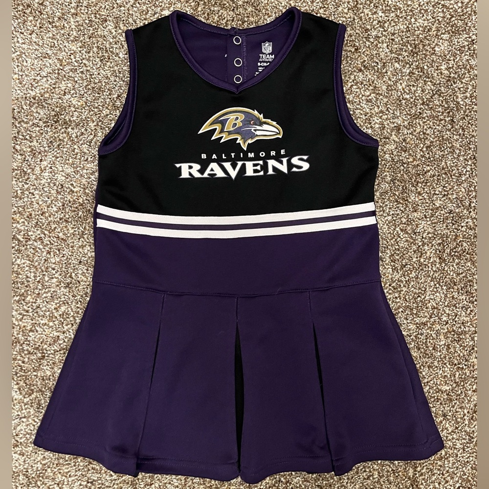 NFL Apparel Baltimore Ravens Girls Cheer Jumper Dress